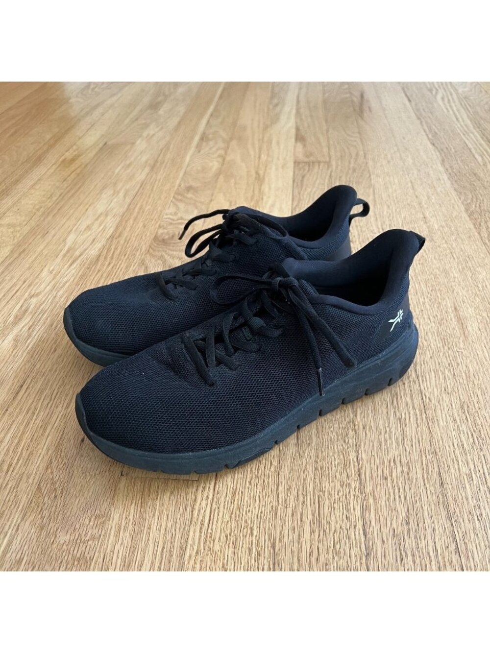Kuru Flex Via Lightweight Knit Sneakers Black Men's Size 8.5 Medium